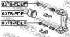 Превью - 0374-FDLF FEBEST Направляющий болт, корпус скобы тормоза (фото 2)