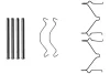 8DZ 355 202-611 BEHR/HELLA/PAGID Комплектующие, колодки дискового тормоза