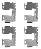 8DZ 355 203-901 BEHR/HELLA/PAGID Комплектующие, колодки дискового тормоза