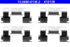 13.0460-0138.2 ATE Комплектующие, колодки дискового тормоза
