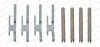 Превью - FBA468 FERODO Комплектующие, колодки дискового тормоза (фото 2)