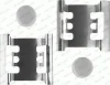 FBA514 FERODO Комплектующие, колодки дискового тормоза