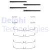 LX0004 DELPHI Комплектующие, колодки дискового тормоза