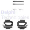 LX0149 DELPHI Комплектующие, колодки дискового тормоза