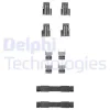 LX0185 DELPHI Комплектующие, колодки дискового тормоза