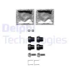 LX0357 DELPHI Комплектующие, колодки дискового тормоза