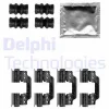 LX0622 DELPHI Комплектующие, колодки дискового тормоза