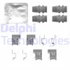 LX0768 DELPHI Комплектующие, колодки дискового тормоза