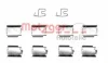 109-1246 METZGER Комплектующие, колодки дискового тормоза