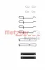 109-1265 METZGER Комплектующие, колодки дискового тормоза