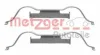 109-1288 METZGER Комплектующие, колодки дискового тормоза