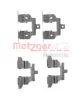 109-1737 METZGER Комплектующие, колодки дискового тормоза