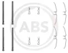 0901Q A.B.S. Комплектующие, колодки дискового тормоза