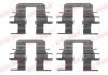 109-1753 KAWE Комплектующие, колодки дискового тормоза