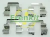 901822 FRENKIT Комплектующие, колодки дискового тормоза