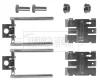 BBK1188 BORG & BECK Комплектующие, колодки дискового тормоза