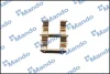 Превью - EX0000000627 MANDO Комплектующие, колодки дискового тормоза (фото 2)