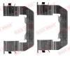 109-1719-1 OJD Комплектующие, колодки дискового тормоза