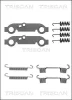 8105 232083 TRISCAN Комплектующие, стояночная тормозная система