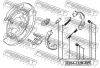 Превью - 0204-J32R-KIT FEBEST Комплектующие, стояночная тормозная система (фото 2)