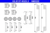 03.0137-9322.2 ATE Комплектующие, тормозная колодка
