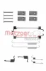 105-0676 METZGER Комплектующие, тормозная колодка