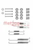 105-0678 METZGER Комплектующие, тормозная колодка
