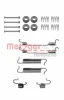 105-0780 METZGER Комплектующие, тормозная колодка