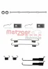 105-0800 METZGER Комплектующие, тормозная колодка