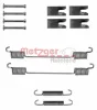 105-0836 METZGER Комплектующие, тормозная колодка