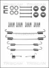 8105 102578 TRISCAN Комплектующие, тормозная колодка