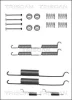8105 232556 TRISCAN Комплектующие, тормозная колодка