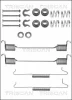 8105 292042 TRISCAN Комплектующие, тормозная колодка