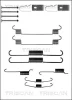 8105 502559 TRISCAN Комплектующие, тормозная колодка