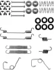 9106 METELLI Комплектующие, тормозная колодка