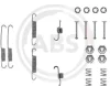 0673Q A.B.S. Комплектующие, тормозная колодка