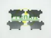 940003 FRENKIT Противоскрипная пластина, тормозные колодки(задняя пластина)