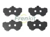 940165 FRENKIT Противоскрипная пластина, тормозные колодки(задняя пластина)