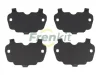 940251 FRENKIT Противоскрипная пластина, тормозные колодки(задняя пластина)