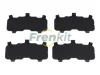 940359 FRENKIT Противоскрипная пластина, тормозные колодки(задняя пластина)