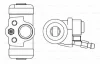 F 026 002 358 BOSCH Колесный тормозной цилиндр