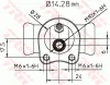 Превью - BWA109 TRW Колесный тормозной цилиндр (фото 2)