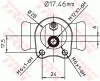 Превью - BWC112 TRW Колесный тормозной цилиндр (фото 2)