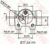 Превью - BWC148 TRW Колесный тормозной цилиндр (фото 2)