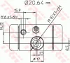 Превью - BWF290 TRW Колесный тормозной цилиндр (фото 2)