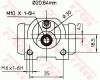 Превью - BWF315 TRW Колесный тормозной цилиндр (фото 2)
