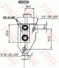 Превью - BWK129 TRW Колесный тормозной цилиндр (фото 2)