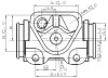 NWC5046 NATIONAL Колесный тормозной цилиндр