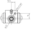 NWC5074 NATIONAL Колесный тормозной цилиндр