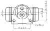 NWC5078 NATIONAL Колесный тормозной цилиндр